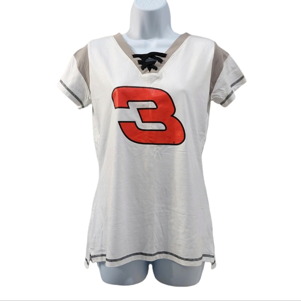 Whitney Dillon "3" lace up t-shirt